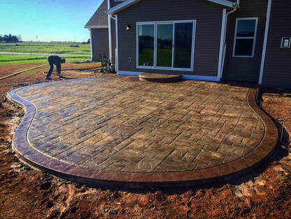 Stamped Concrete Patio Contractor Weyaywega, WI